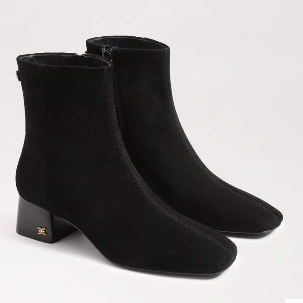 Sam Edelman Paige Ankle Boot suede black 6W